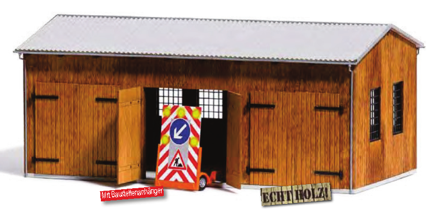 H0 Hala pro n�kladn� vozy