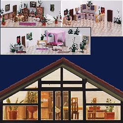 H0 Set interi�rov�ch dekorac�