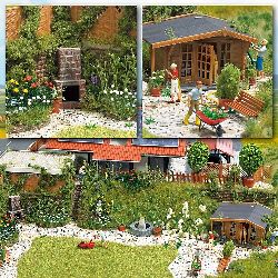 H0 Set zahrada s p��slu�enstv�m