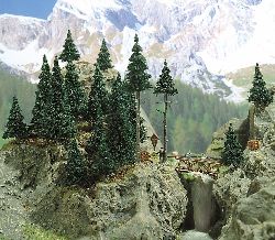 H0 Set pro mal� jehli�nat� les