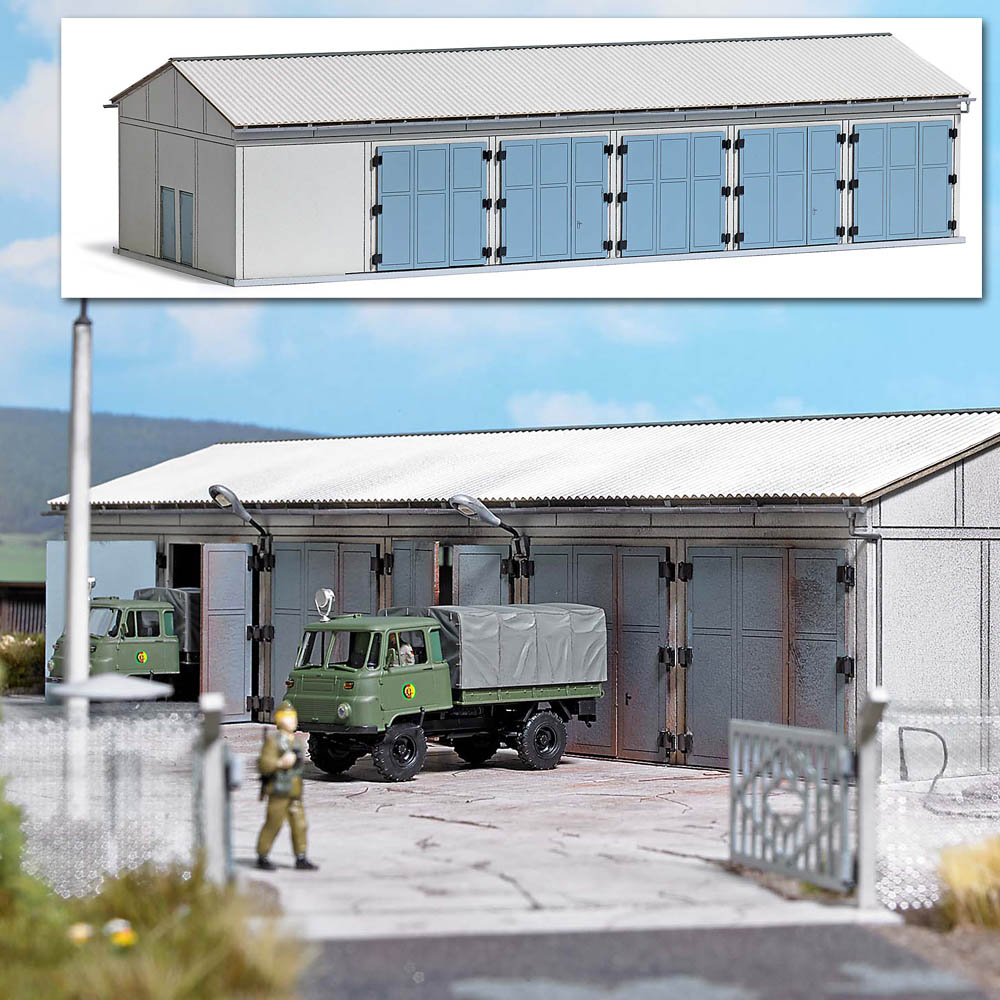 TT D�lna a gar�e pro n�kladn� vozy - stavebnice laser cut