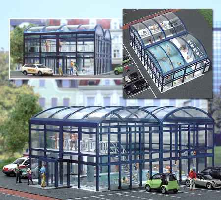 H0 Moderrn� kryt� plov�rna