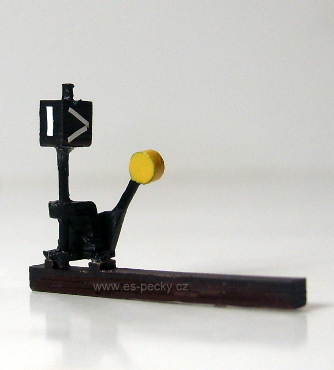 TT Imitace vyhybkov�ho n�v�stidla bez p�estavn�ku