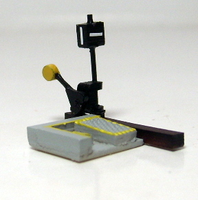 TT Imitace vyhybkov�ho n�v�stidla s mechanick�m p�estavn�kem