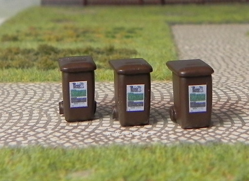 TT Popelnice na bioodpad 3ks