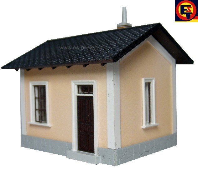 H0 Str�n� domek - sestaven� model