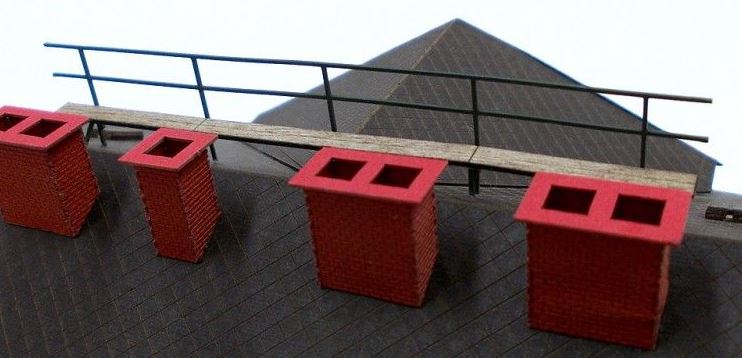 H0 Kom�nov� l�vka - stavebnice