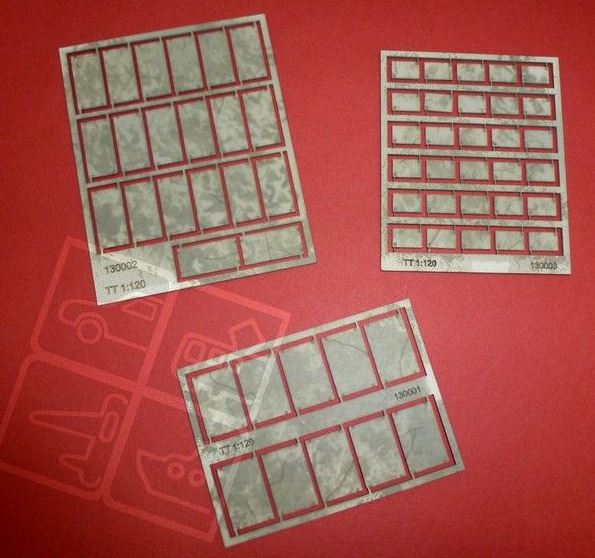 H0 Panely stavebnice - typ 1