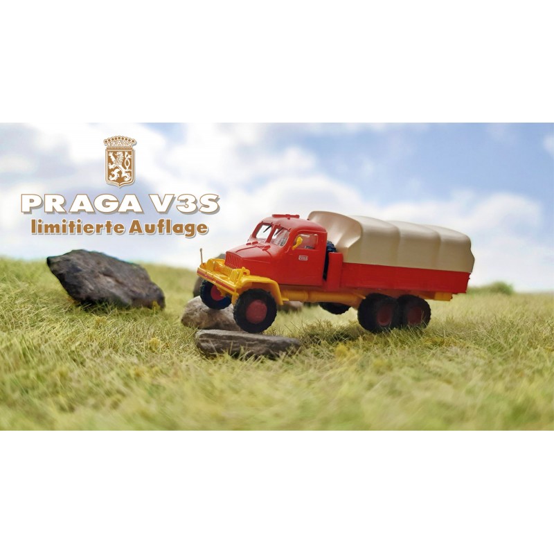 TT Praga V3S valn�k s plachtou "Veletr�n�"