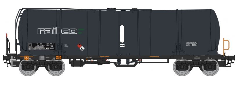 H0 Cisternov� v�z Zacns 88 Rail-Co (CZ)