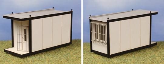 H0 Unimobu�ka typ B - stavebnice laser cut