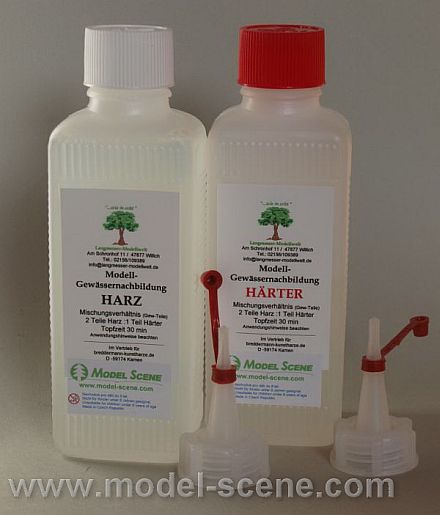 Modelov� voda Langmesser / Model Scene