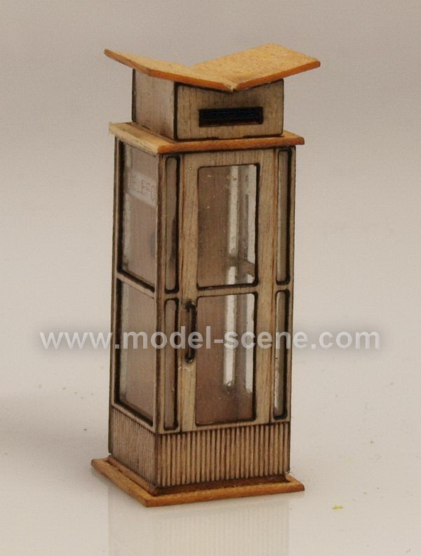 H0 Telefonn� budka - stavebnice