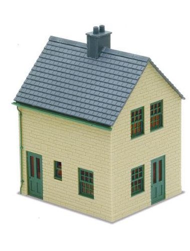 H0 Stani�n� patrov� budova, kamenn� zdivo