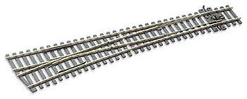 H0 Lev� v�hybka - velk� polom�r (CODE 75)