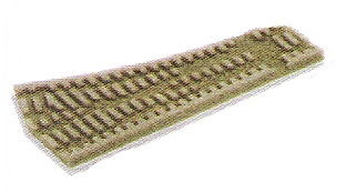 H0 �t�rk. podlo�� pod pravou v�hybku ST-240