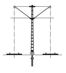 TT St�edov� p���kov� sloup s v�lo�n�ky DB