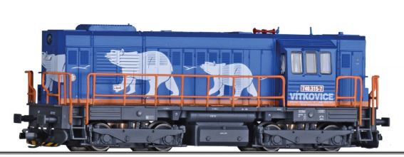 TT Diesel lokomotiva �ady 740 V�tkovice �D