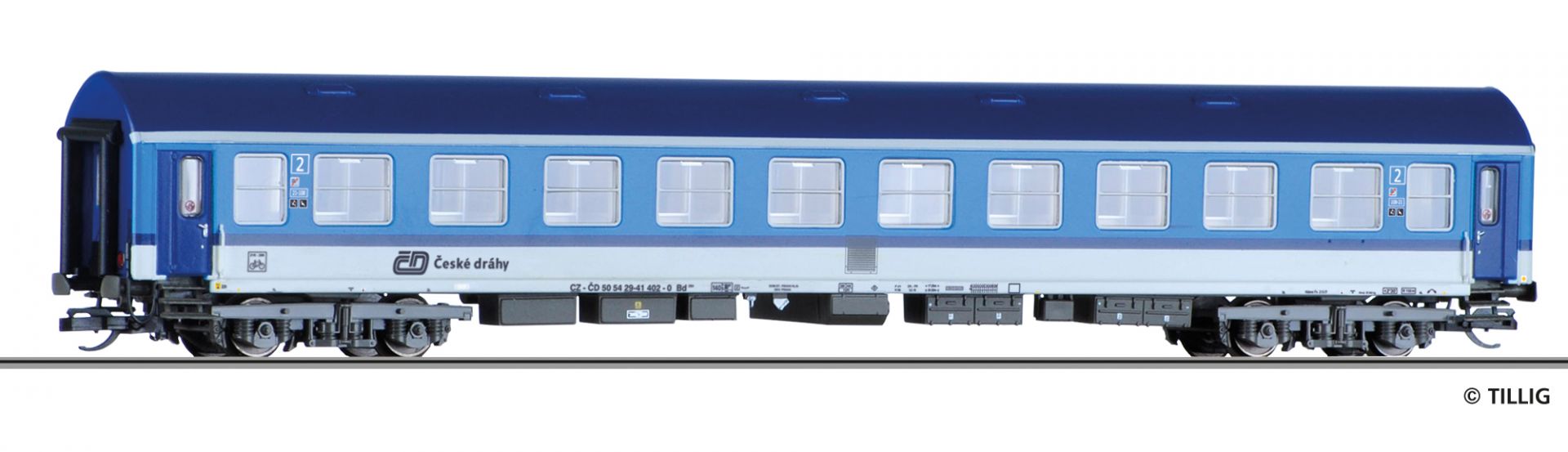 TT Osobn� v�z 2.t��dy s odd�lem na j�zdn� kola, typ Y/B 70 �D