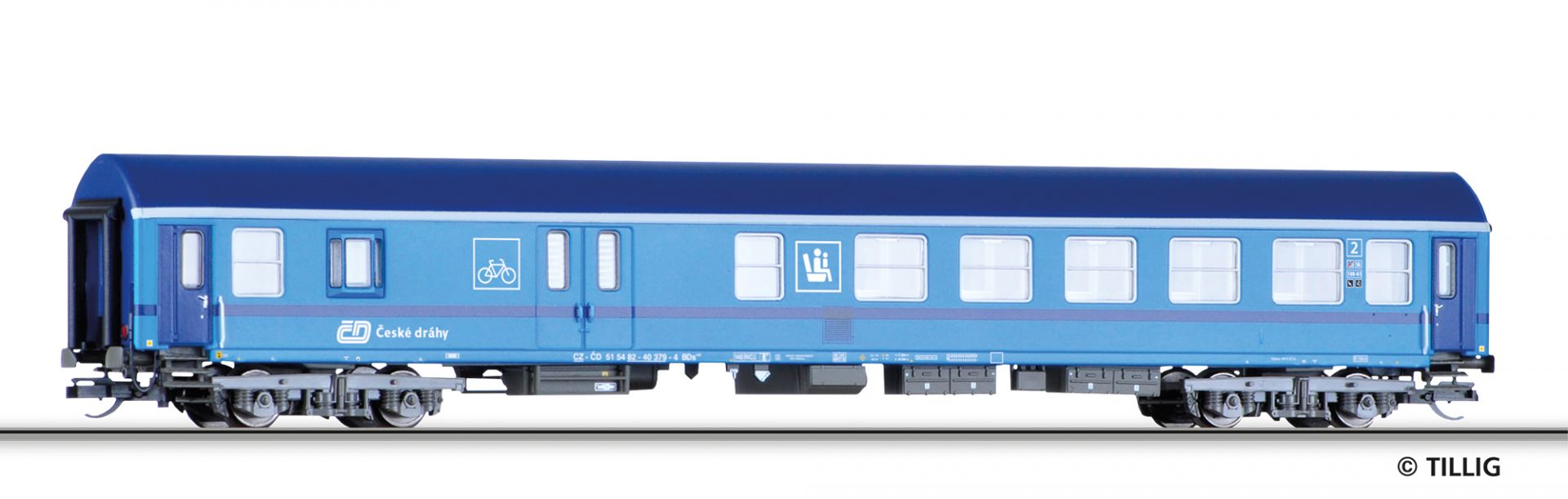 TT Osobn� v�z 2.t��dy se zavazadlov�m odd�lem, typ Y/B 70, �D