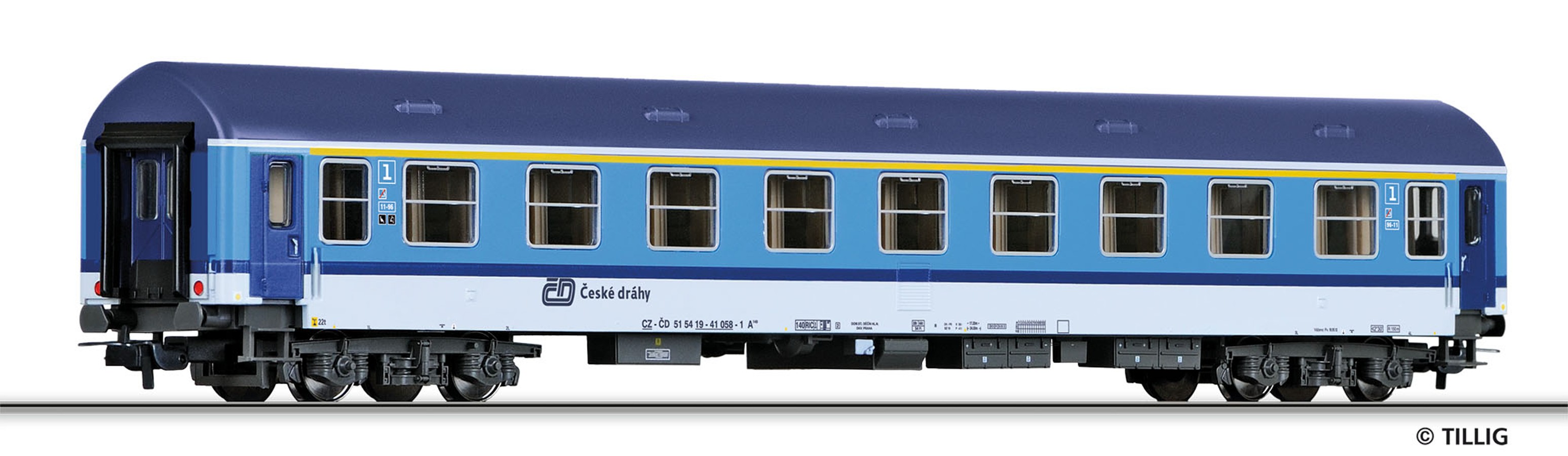 H0 Osobn� v�z 1.t��dy typ Y/B-70, �D