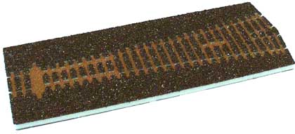 H0 Podlo�� tmav� pro symetrickou v�hybku ABW 15�