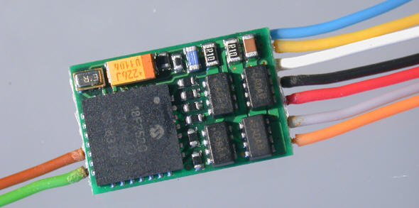 MX685 funk�n� dekod�r 6 v�stup�